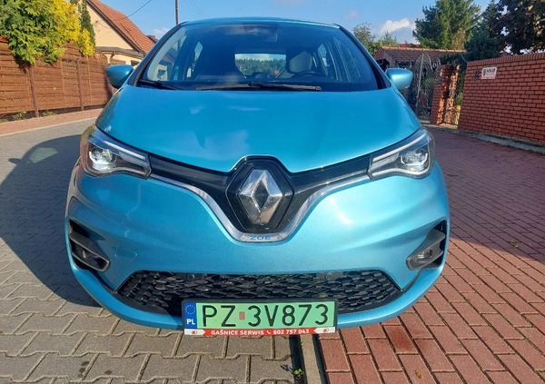 Renault Zoe cena 80900 przebieg: 35000, rok produkcji 2021 z Mosina małe 154